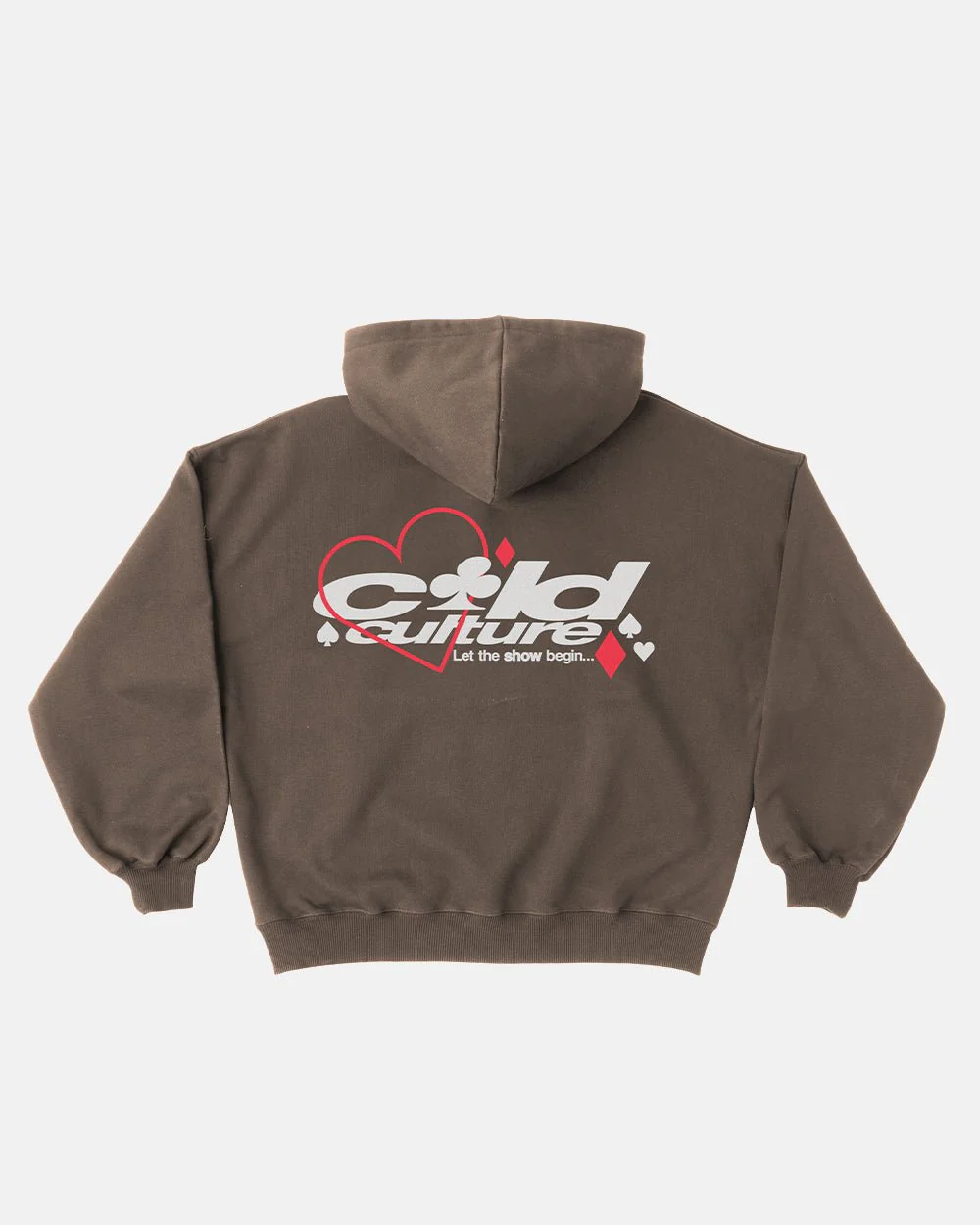 Naipes Hoodie Chocolate